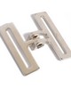 Abbeyshea Fabrics Surcingle Hook and Clasp Nickel Plated