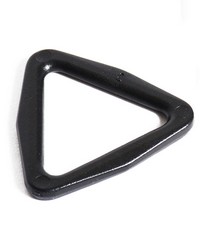 1in Nylon Triangle Black by   