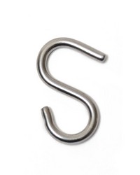 1 8in Stainless Steel S Hook by   