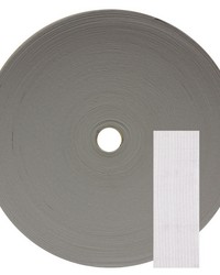 1in Knit Elastic White 50m roll by   