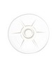 Abbeyshea Fabrics YKK SNAD Domed White - 4095