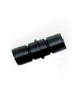 Abbeyshea Fabrics Delrin Tube Connectors Black