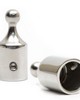 Abbeyshea Fabrics Stainless Steel Ball & Socket Fittings 7/8in.