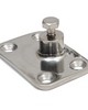 Abbeyshea Fabrics Stainless Steel Side Mounts Heavy Duty Four Hole Side Mount Plate - 2664