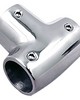 Abbeyshea Fabrics 90 Degree Stainless Steel Tee Fittings 7/8in. - 2870