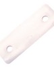 Abbeyshea Fabrics Delrin Angle Wedge for Deck Hinge White - 2561