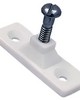 Abbeyshea Fabrics Delrin Deck Hinges Two-Hole Side Mount Plate