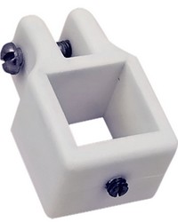 1in Square Jaw Slide White by   