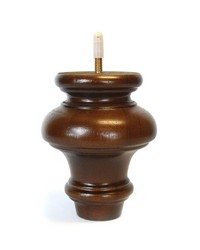 5in Contoured Leg  Walnut by  Ralph Lauren 