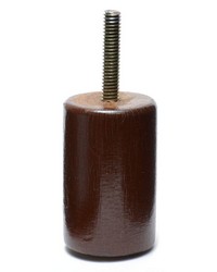 2 1 2in Round Legs  Walnut Finish Leg by  Ralph Lauren 