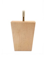 4H x 3 3 4W Tapered LegWith Bolt  Unfinished by  Ralph Lauren 