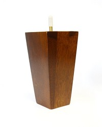 6H x 3W Tapered LegWith Bolt  Walnut by  Ralph Lauren 