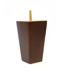 5H x 2 7 8Win Tapered LegWith Bolt  Walnut by  Ralph Lauren 