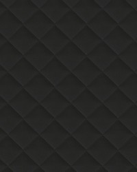 Single Quilted Blizzard Black by   