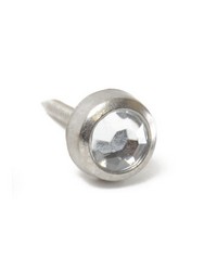 Small Round Jeweled Nail Nicke5 8in Nail 3 8in Head Diamet by   