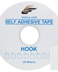 1in 25mm PS Hook White 25m Roll by   