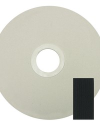 1in Hook Loop Black 25m Roll by   