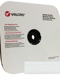 1in 25mm Velcro Hook White 50yd roll by   