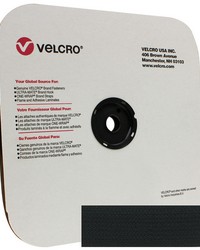 1in 25mm Velcro Hook Black by   