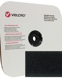 2in 50mm Velcro Loop Black by   