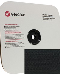 Velcro 4in Sew On Hook Black25yd roll by   