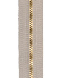 YKK No4 Brass Zipper Tape Beige by   