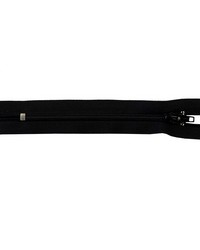 No5 Locking Coil Zipper Slider Black by   