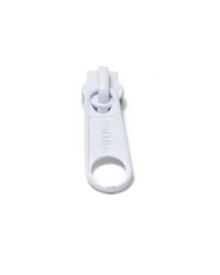 No4 Coil Sliders Long Tab WhtWhite by   