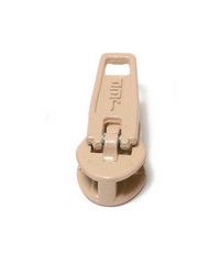 No4 Coil Slide Pin Lock Beige by   