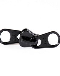 Jefzip No10 Delrin Sliders2 Tab Black N lock by   