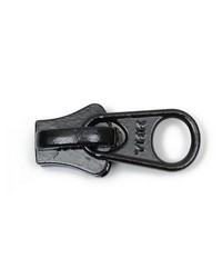 YKK No10 Vislon Non Locking1 Tab Slider Black by   