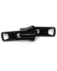 YKK No10 Vislon Locking 2 TabSlider Black by   