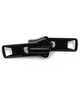 Abbeyshea Fabrics YKK ® #10 Vislon Locking 2-Tab Slider Black - 9974