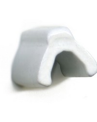 YKK No5 Vislon Top Stops White by   