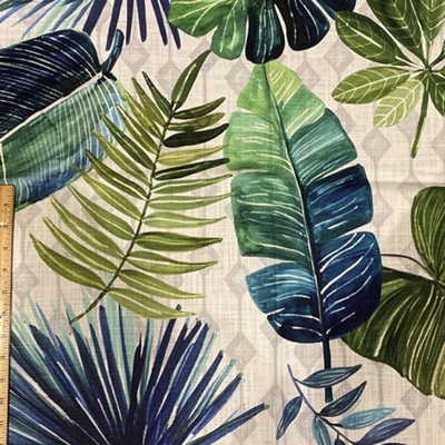 Hamilton Fabric Bora Bora Blue in NoImage Blue Tropical  Beach Classic Tropical   Fabric