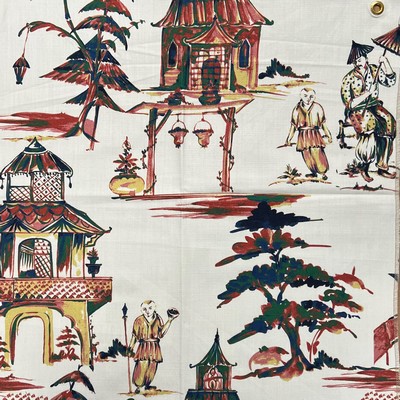 Hamilton Fabric Chou Multi in NoImage Multi Oriental  Oriental Toile   Fabric