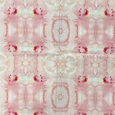 Hamilton Fabric Eloise Blushing Pink Multipurpose Cotton Fire Rated Fabric Abstract   Fabric