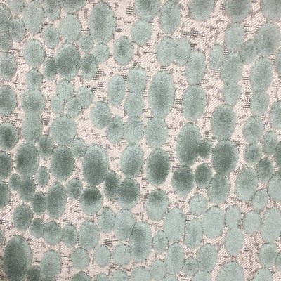 Hamilton Fabric Finch Seaglass in 2020 new fabric Blue Polyester  Blend Circles and Swirls Polka Dot  Patterned Velvet   Fabric