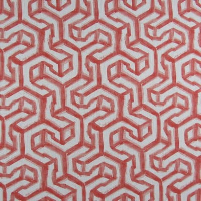 Hamilton Fabric Granville Punch Pink  Blend Geometric   Fabric
