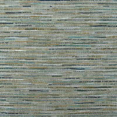 Hamilton Fabric Millbury Atlantic Blue  Blend Striped Textures  Fabric