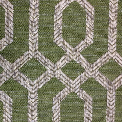 Hamilton Fabric Parquet Peridot in NoImage Green  Blend Lattice and Fretwork   Fabric