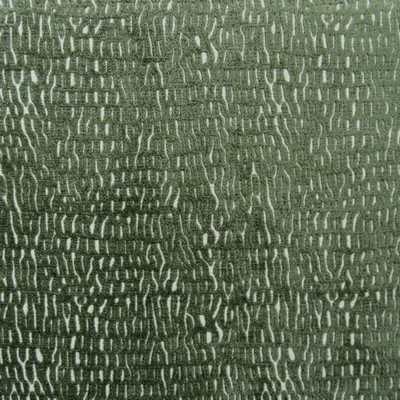 Hamilton Fabric Pender Leaf Green  Blend Patterned Velvet   Fabric