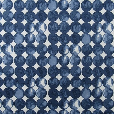 Hamilton Fabric Stonewall Ensign in NoImage Blue  Blend Circles and Swirls Polka Dot   Fabric