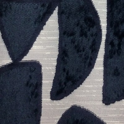 Hamilton Fabric Tipzy Ink in aug 2022 Blue Multipurpose Polyester  Blend Geometric  Contemporary Velvet  Patterned Velvet   Fabric
