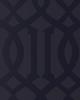 Schumacher Wallpaper IMPERIAL TRELLIS ONYX GLOSS