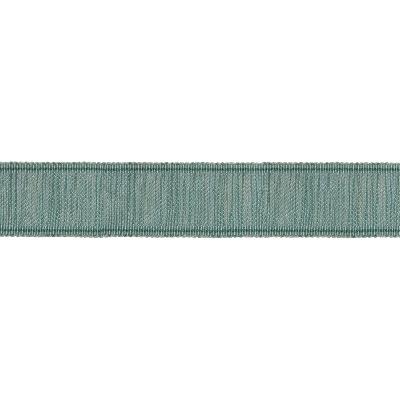 Fabricut Trim Manon La Mer in FRENCH GENERAL TRIMMINGS 5102 Green Acrylic  Blend  Trim Border  Fabric