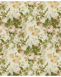 MAISIE LINEN TAN/LEAF by  Lee Jofa 