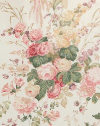 FLORAL BOUQUET PINK/IVY by  Lee Jofa 