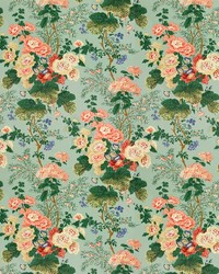 ALTHEA PRINT CELADON by  Lee Jofa 