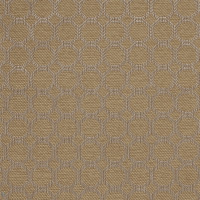 Mitchell Fabrics Dane Wheat in 1806 Brown Multipurpose Polyester Fire Rated Fabric Circles and Swirls High Performance CA 117   Fabric